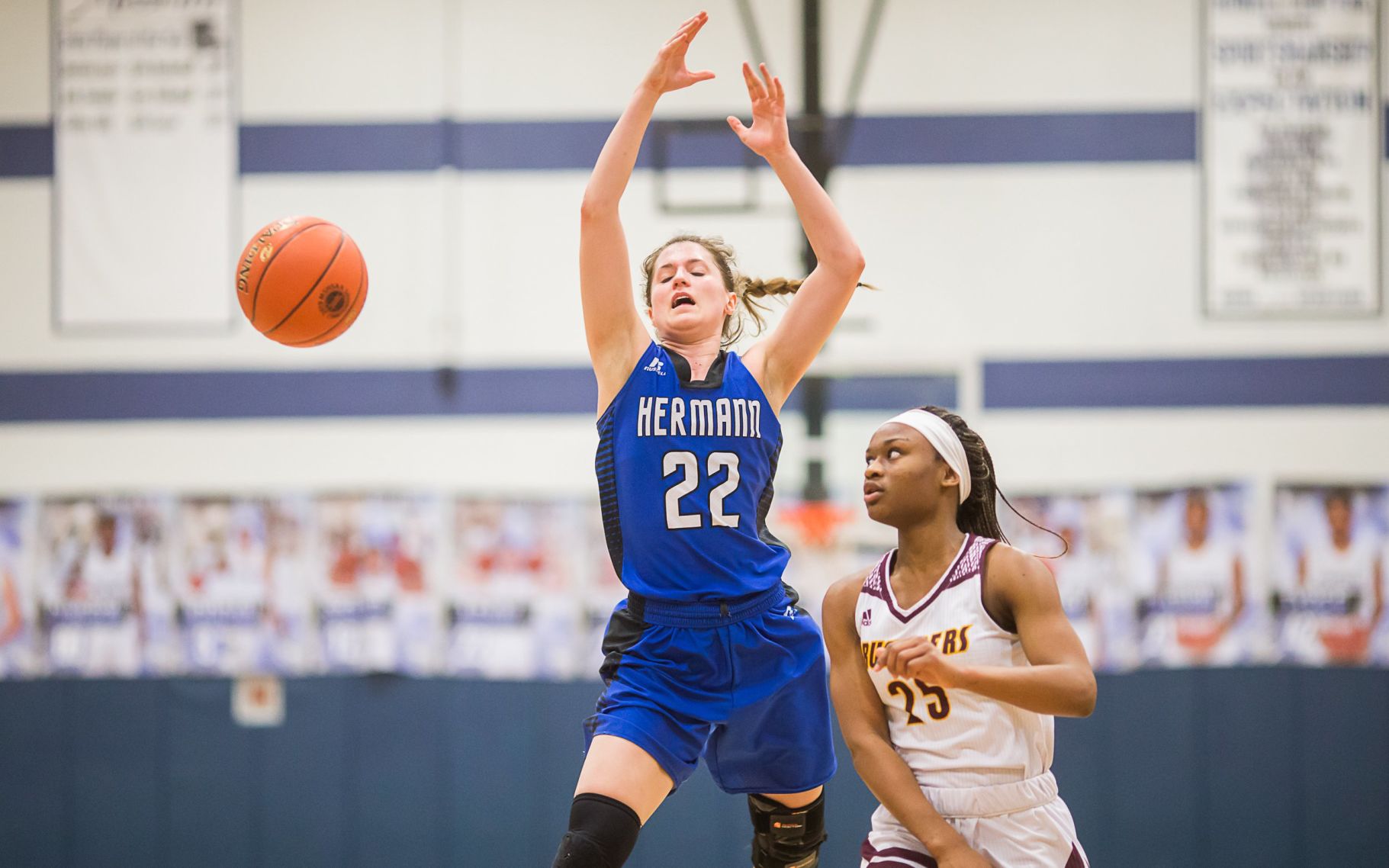 Lutheran North vs. Hermann girls basketball